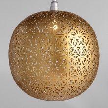 BRASS HANGING PENDANT LIGHT