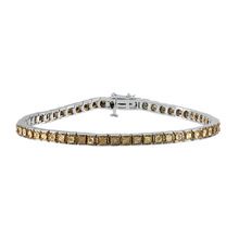 Brown Diamond Tennis Bracelet