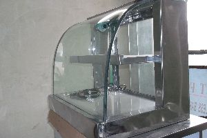 Round glass patty box