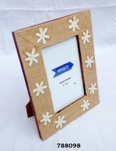 Jute Photo Frame