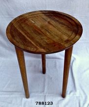 Wooden Round Coffee Table