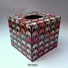 Wooden Tissue Box