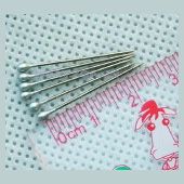 Silver Head Pins