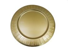Metal Gold Charger plate