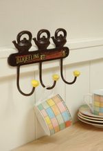 Metal decoration hook hanger