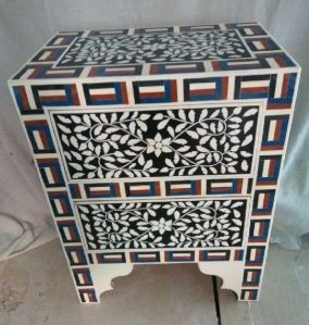 Square Wooden Stool