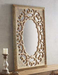 ANTIQUE GOLD ZX DECORATIVE MIRROR