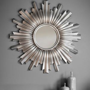 CHAMPAGNE SUN DECORATIVE MIRROR