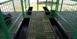 PP Floor Elevated Goat Shed Construction Services