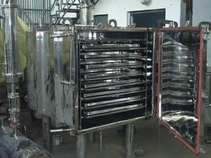 used ss vacuum tray dryer