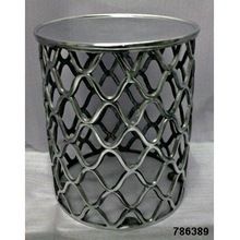 aluminium metal stool