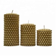 Fancy Wax Candle Pillar