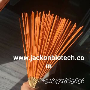Orance colour shining incense stick