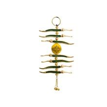 brass lemon chilli set door hanging