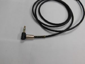Type-C TO Aux Black & Golden Data Cable