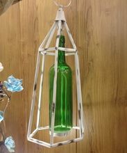 Wine Bottle Hanging Candle Holder