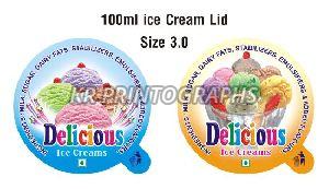 100 ml Ice Cream Cup Lid