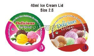 40 ml  Ice Cream Cup Lid