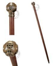 Brass Diving Helmet Walking Stick