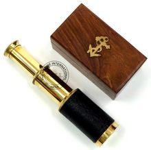 BRASS SPYGLASS TELESCOPE