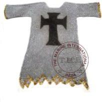 MEDIEVAL TEMPLAR CHAINMAIL SHIRT