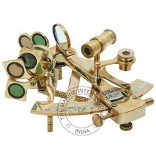 Nautical Brass Sextant