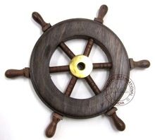 Wooden Ship Wheel
