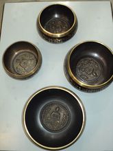 brass tibetan singing bowls
