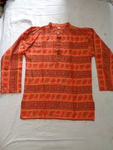 indian kurta om printed