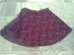 printed woolen wrape round skirts