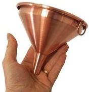 Copper Funnel for Copper Flask