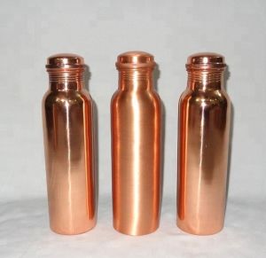 Copper water bottle Plain