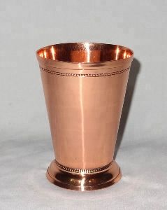 solid copper cup