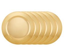 GOLD HAMMERED CHARGER PLATE