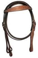 Leather Headstall and Breastplate Horse Bridles