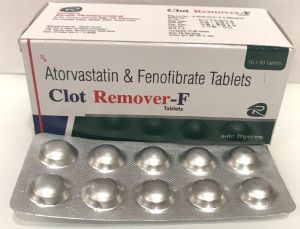 Atorvastatin 10mg+Finofibrate 160mg Tablet