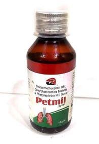 Dextromethorphan 10 mg + CPM 2mg+Phenylephrine 5mg Syrup