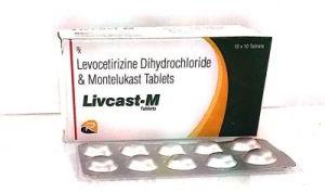 Levocetirizine 5mg + Montelukast 10mg Tablets