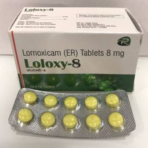 Lornoxicam 8 mg Tablet