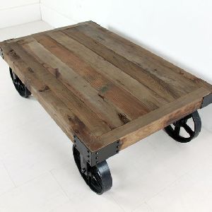 Coffee Table with Wheels