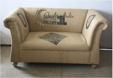 2 Seater Jute Sofa