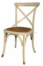 Parisian Cross Back Rest Stylish Cafe Chair