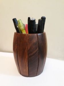 Wooden Pen Holder