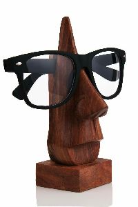 wooden spectacle stand