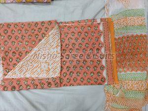 Jaipuri Cotton Unstitched Suit 38