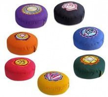 Chakras Round Yoga Meditation cushion