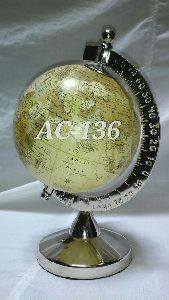 Metal Table Globe