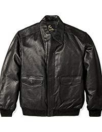 Mens Leather Flight Jacket