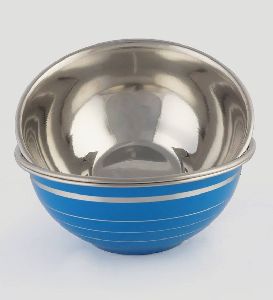 color stainless steel dog bowl