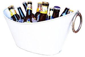 Oval Party Beer Stainless Steel Ice Bucket